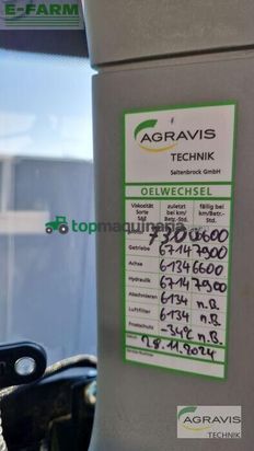 Tractor agrícola - Claas - axion 830 cmatic tier 4f CMATIC