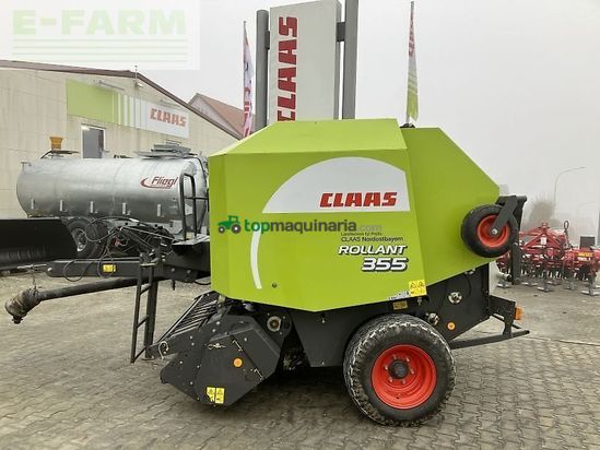 Empacadora gigant - Claas - rollant 355 rc