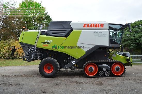 Cosechadora de Cereal - Claas - trion 740 terra trac