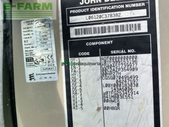 Tractor agrícola - John Deere - 6120