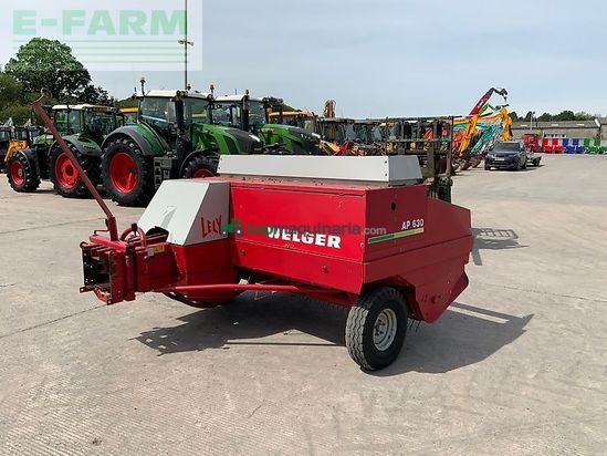 Empacadora gigant - Welger - /lely ap630 conventional baler (st26983)
