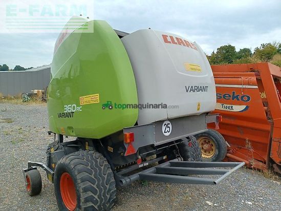 Empacadora gigant - Claas - variant 360 rc