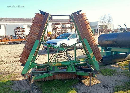 Rodillo y rulo de ocasión de 5 metros disco de 450
