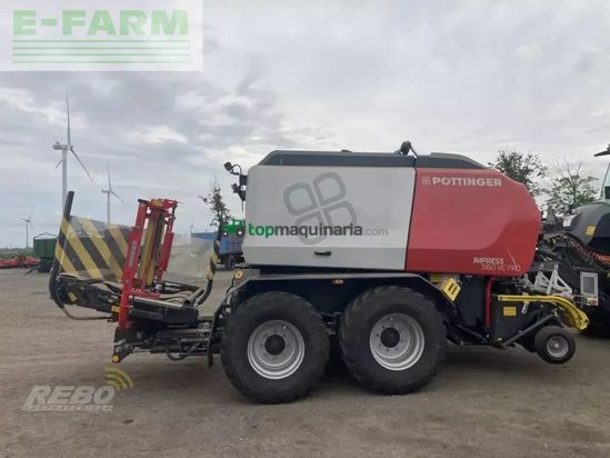 Empacadora gigant - Pöttinger - impress 3160 vc pro