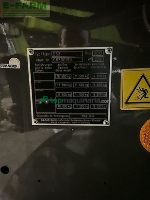 Cosechadora de Cereal - Claas - lexion 620