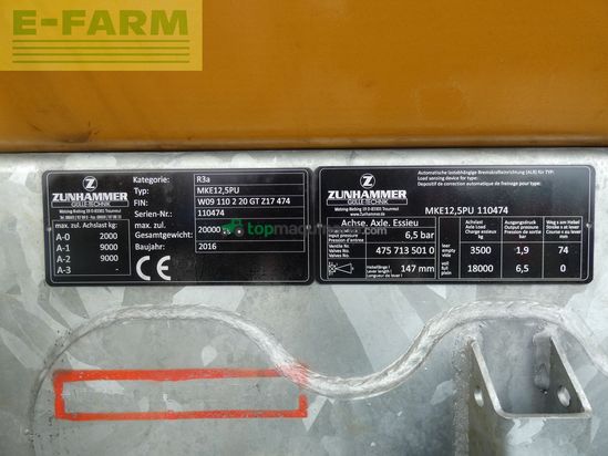 Cisterna - Vakutec - mke 12,5 pu eco