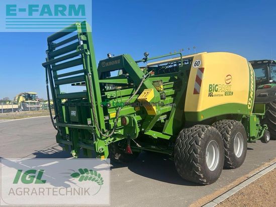 Empacadora gigant - Krone - big pack 1270 vc v-knoter