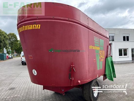 Remolqu esparcidor - Strautmann - verti mix 2401 double