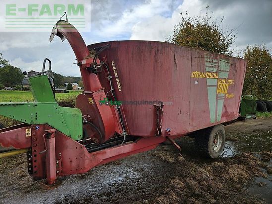 Remolqu esparcidor - Strautmann - verti-mix 1400 double