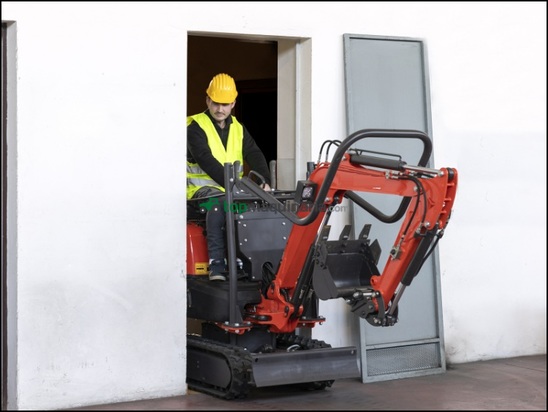 MINI EXCAVADORAS ORUGAS GIRATORIAS de 650 Kg a 7 Ton