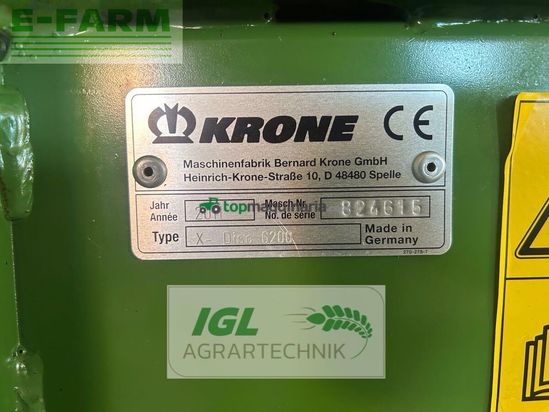 Cabezal - Krone - xdisc 6200