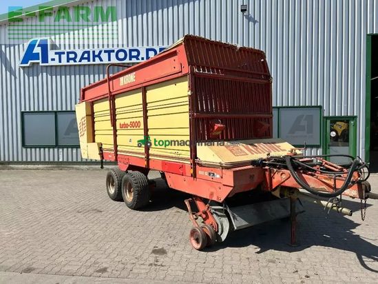 Remolqu agrícola - Krone - turbo 5000 t