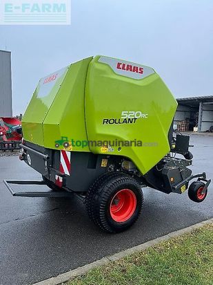 Empacadora gigant - Claas - rollant 520 rc