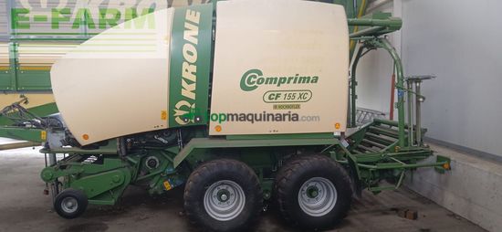 Empacadora gigant - Krone - comprima cf 155 xc