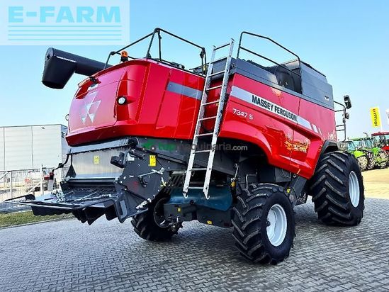 Cosechadora de Cereal - Massey Ferguson - mf 7347 s mcs activa t4