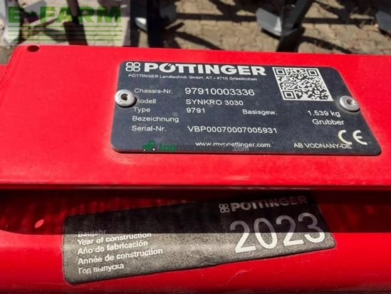 Cultivador - Pöttinger - synkro 3030