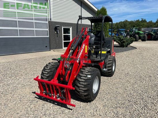 Minicargadora - Thaler - 3448s dpf med brede hjul og euro-skifte
