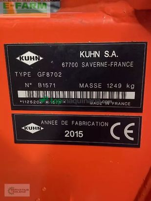 Henificador - Kuhn - gf8702
