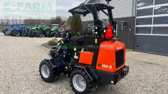 Minicargadora - Kubota - rt150-2 demo maskine med kun 38timer. som ny