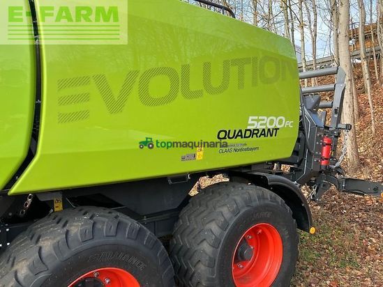 Empacadora gigant - Claas - quadrant 5200 fc tandem