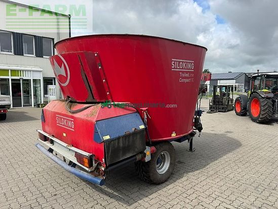 Remolqu esparcidor - Siloking - trailedline compact 10 t