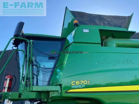 Cosechadora de Cereal - John Deere - c670