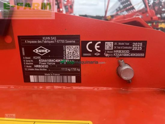 Grada rotativa - Kuhn - hrb 303 d