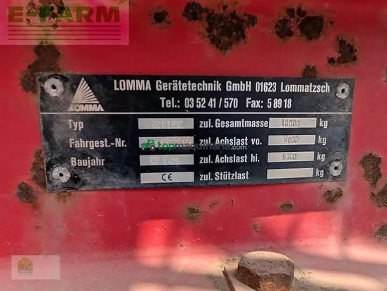 Volquet - Lomma - zdk 1802