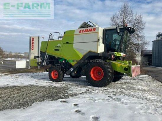 Cosechadora de Cereal - Claas - evion 410 classic mit c 490