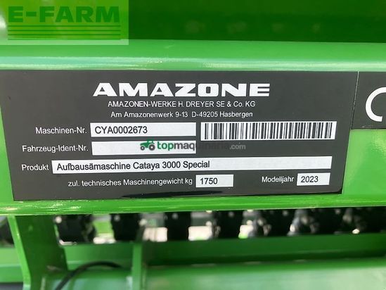 Sembradora - Amazone - cataya 3000 special