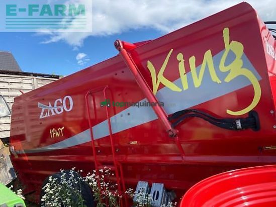 Remolqu esparcidor - Zago - king 17 wt
