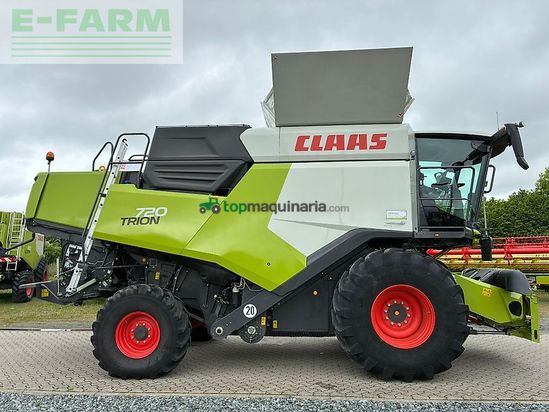 Cosechadora de Cereal - Claas - trion 720