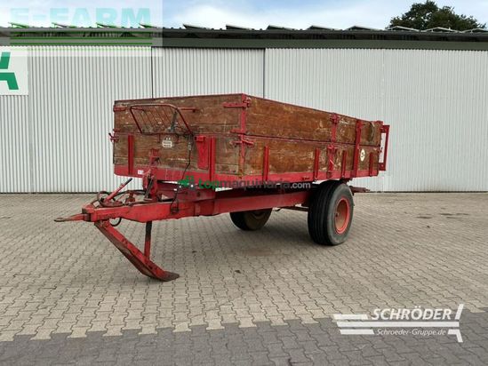 Remolqu agrícola -  - miedema 1 achs anhänger