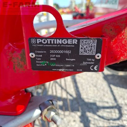 Henificador - Pöttinger - schwader / top 422