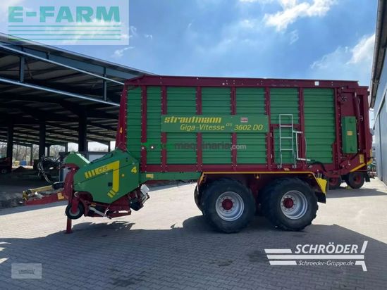 Remolqu agrícola - Strautmann - giga-vitesse cfs 3602 do