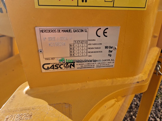 Combinado de preparación del suelo - Gascon - Polidocer Gascon Aton 