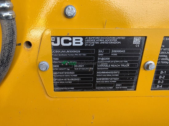 Telescopica - JCB 538-60