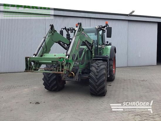 Tractor agrícola - Fendt - 724 scr profi plus | gps | radgewichte