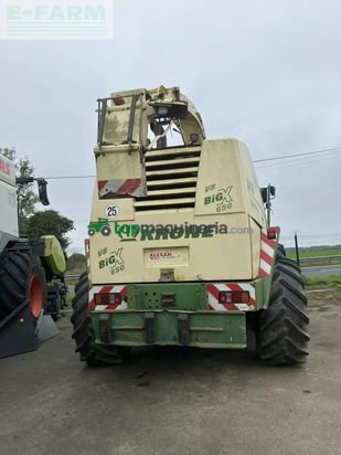 Cosechadora de Cereal - Krone - ensileuse krone big x 650