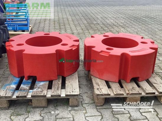 Tractor agrícola -  - hinterradgewichte 2 x 1000kg