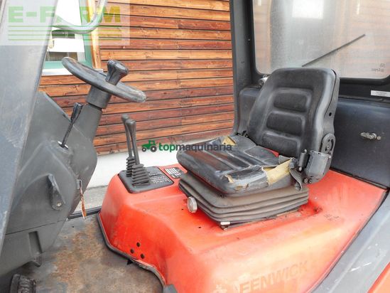 Elevadora - Linde - h25d-02 triplex 6,4m + ss ( perkins motor )