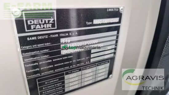 Tractor agrícola - Deutz-Fahr - agrotron 6135 cttv