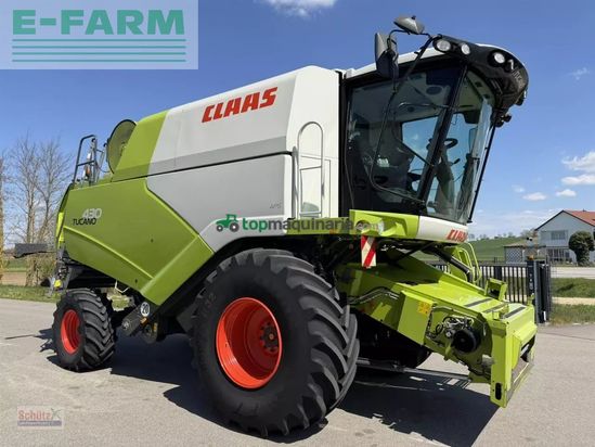 Cosechadora de Cereal - Claas - tucano 430 3d obenentleerung v560 top