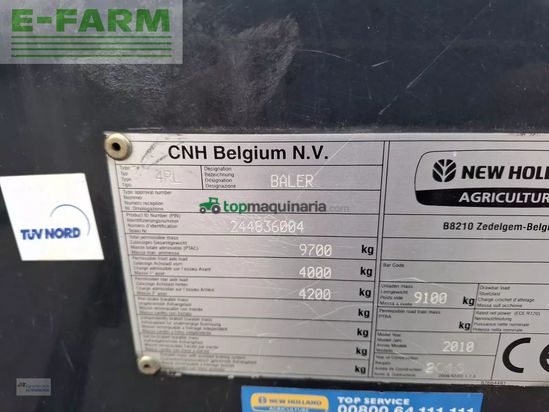 Empacadora gigant - New Holland - bb 9060 / bb9060 80x90 ballenmaß