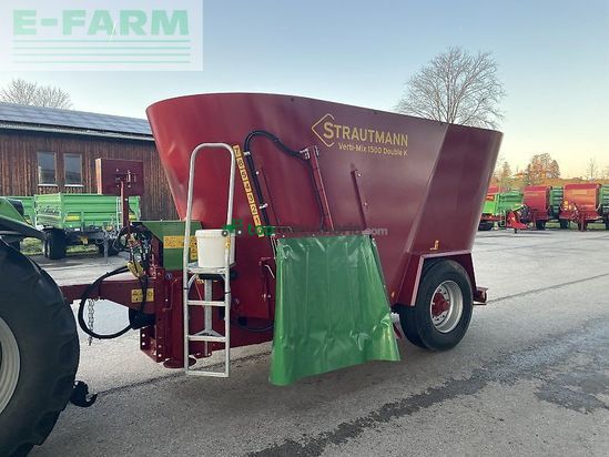 Remolqu esparcidor - Strautmann - verti-mix 1500 double k