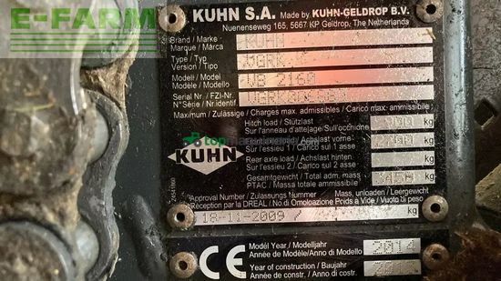 Empacadora gigant - Kuhn - vb2160