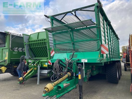 Remolqu agrícola - Tebbe - st 650 tridem-silotrailer