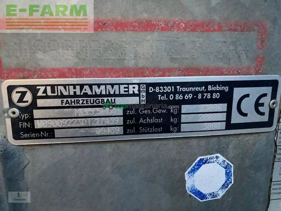 Equipamiento / accesorio - Zunhammer - mke 15,5 puss