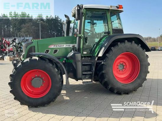 Tractor agrícola - Fendt - 716 vario tms com3