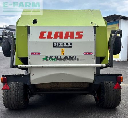 Empacadora gigant - Claas - rollant rc355